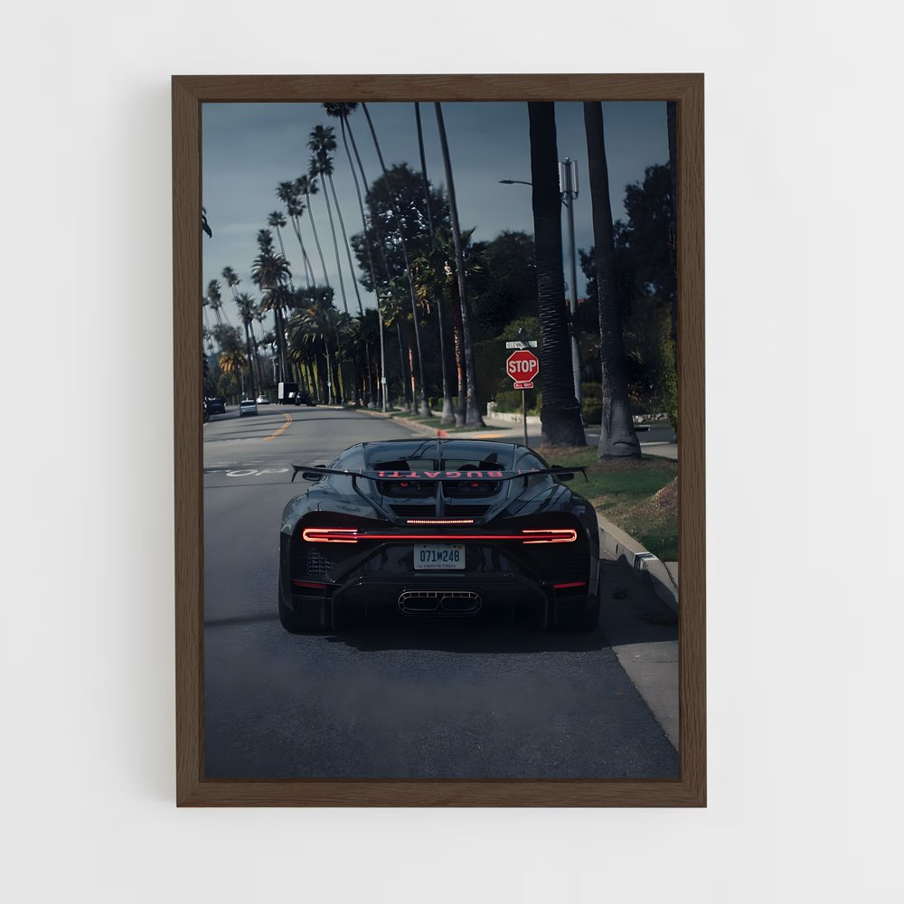 Poster Chiron pur – affiche Bugatti (vue 5)